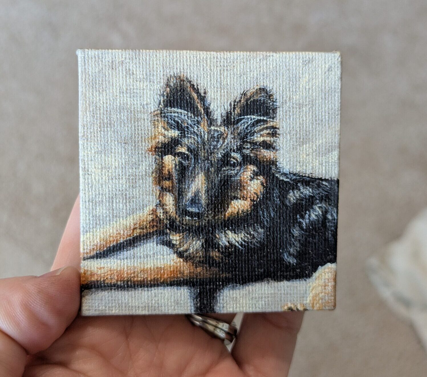 Custom 2.5"x 2.5" Magnet Canvas - Image 2