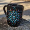 Teal Mandala Mug - Image 2