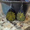 Yellow/Black Earrings