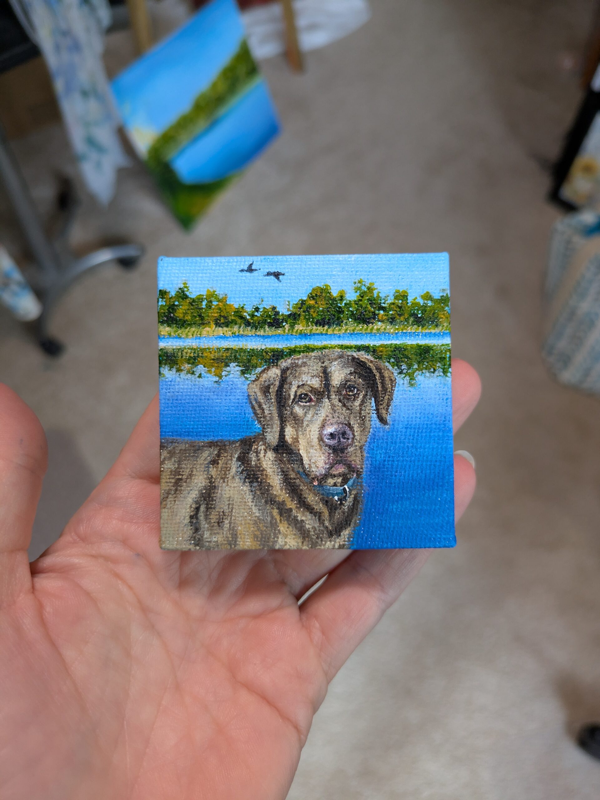 Custom 2.5"x 2.5" Magnet Canvas - Image 3